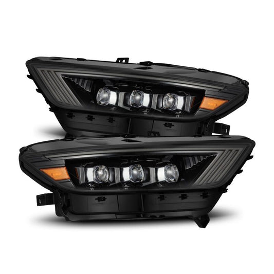 AlphaRex 15-17 Ford Mustang NOVA LED Proj HL Alpha-Black w/Activ Light/Seq. Signal + Switchback DRL 880114 *Discontinued
