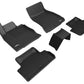 3D MAXpider 2019-2023 Genesis G70 RWD Kagu 1st & 2nd Row Floormat - Black L1GS00501509