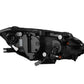 AlphaRex 99-09 Honda S2000 LUXX-Series Projector LED Headlights - Alpha-Black 880270 *Discontinued