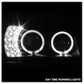 SPYDER xTune Chevy Silverado 03-06 Projector Headlights 4pcs - LED Halo - Black PRO-JH-CSIL03-SET-BK 9036774