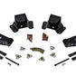 Belltech Shackle And Hanger Kit 75-91 Gm C30 Crewcab/dually 4inch