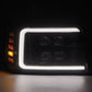 AlphaRex 92-96 Ford F-Series/Bronco NOVA-Series LED Proj Headlight Alpha-Bk w/Actv Light SS & SBDRL 880269 *Discontinued