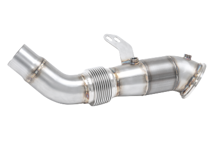 AMS Performance 2020+ Toyota Supra A90 Street Downpipe w/GESI Catalytic Converter