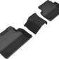 3D MAXpider 18-20 Jaguar E-Pace Kagu 2nd Row Floormats - Black L1JG01321509