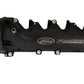 Ford 4.6L 3-Valve V/C Black Powder Coated w/Logo FRDM6582-FR3VBLK