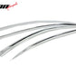 2013-2017 Honda Accord Sedan Chrome ABS Window Visors Tape On 4PCS