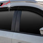 2013-2016 Mazda CX-5 Window Visor ABS Dark Smoke Sun Rain Guard 6PC