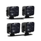 Borne Off-Road 21+ Bronco Light Pods 4pc Ditch 3x3 Flood BNLT-BR-21-DT4F