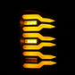 AlphaRex 07-14 Chevrolet Silverado 1500/2500HD/3500HD Luxx-Series LED Tail Lights Blk w/Smoked Lens 620080 *Discontinued