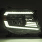 AlphaRex 05-11 Toyota Tacoma LUXX Crystal Headlights Plank Style Design Black w/Activation Light/DRL 880735 *Discontinued