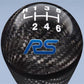 Ford Performance Parts Ford Racing Focus RS Black Carbon Fiber Shift Knob 6 Speed