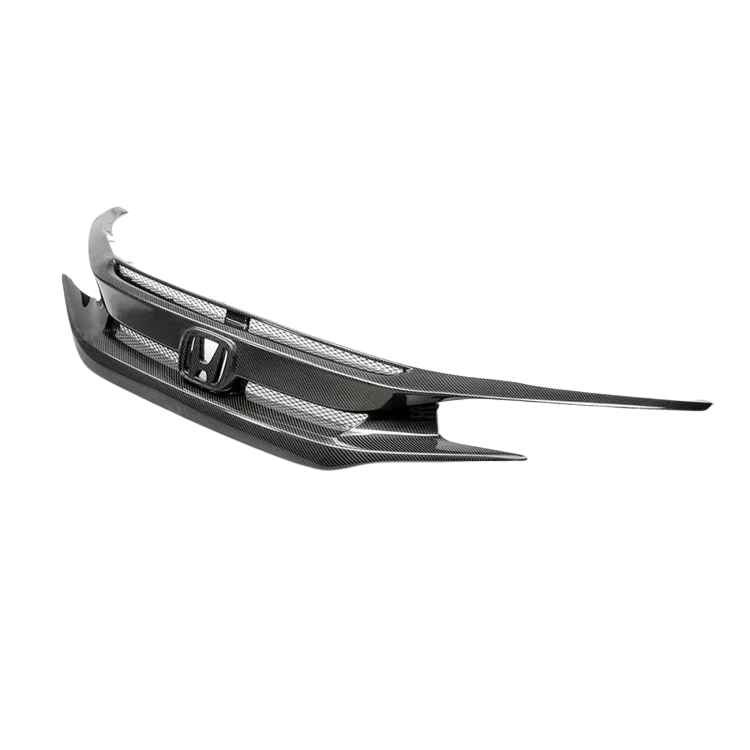 Seibon 16-18 Honda Civic OEM-Style Carbon Fiber Front Grill