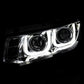 Anzo 2014-2015 Chevrolet Camaro Projector Headlights w/ U-Bar Chrome