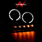 Anzo 2004-2008 Ford F-150 Projector Headlights w/ Halo and LED Black G2