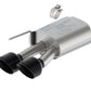 Ford Racing 2024 Mustang 5.0L Extreme Non-Active Cat-Back Exhaust w/Valance - Black Tip M-5200-M5EBV