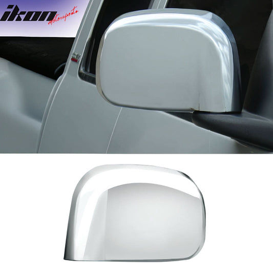 2002-2008 Dodge Ram Rear View Mirror Covers Caps Overlay Chrome ABS
