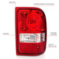 ANZO 2001-2011 Ford Ranger Taillights w/ Red/Clear Lens (OE Replacement) Pair 211182