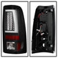 Spyder Chevy Silverado 1500/2500 03-06 Version 2 LED Tail Lights - Black ALT-YD-CS03V2-LED-BK 5081919