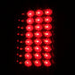 Anzo 2008-2015 Ford F-250 LED Taillights Red/Clear
