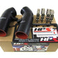 HPS Black Reinforced Silicone Post MAF Air Intake Hose Kit Infiniti 08-14 G37 3.7L