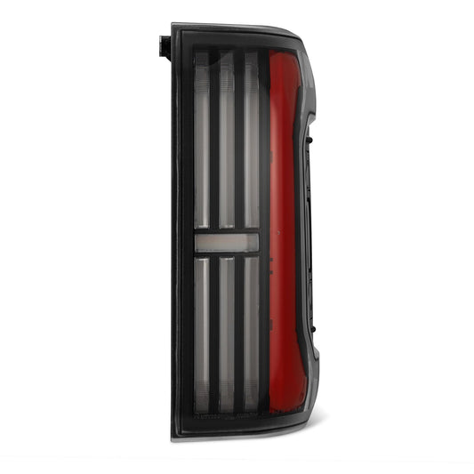 AlphaRex 24-25 Toyota Tacoma NOVA-Series LED Prismatic Tail Lights - Black Red 679010 *Discontinued