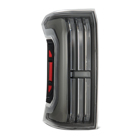 AlphaRex 24-25 Toyota Tacoma NOVA-Series LED Prismatic Tail Lights - Black 679020 *Discontinued
