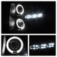 Spyder Chevy Silverado 1500/2500 07-13 Projector Headlights LED Halo LED Blk Smke PRO-YD-CS07-HL-BSM 5078322