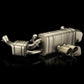 Akrapovic 12-15 Porsche Boxster (981) Slip-On Line (Titanium) w/ Titanium Tips S-PO981SO-HT/1
