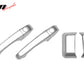2007-2016 Jeep Compass 6PCS Chrome Door Handle Cover W/1-Keyhole ABS