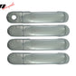 2007-2012 Nissan Versa 4PCS Chrome Door Handle Cover W/1-Keyhole ABS