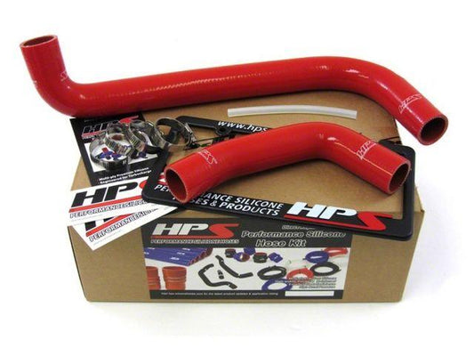 HPS Red Reinforced Silicone Radiator Hose Kit Coolant Toyota 04-06 Tundra V8 4.7L