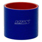 HPS 2-3/4" ID, 3" Length, Silicone Straight Coupler Hose, High Temp 4-ply Reinforced, 70mm ID, Blue