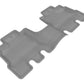 3D MAXpider 2014-2018 Jeep Wrangler JK Unlimited Kagu 2nd Row Floormats - Gray L1JP01121501
