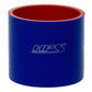 HPS 2-1/4" ID, 4" Length, Silicone Straight Coupler Hose, High Temp 4-ply Reinforced, 57mm ID, Blue