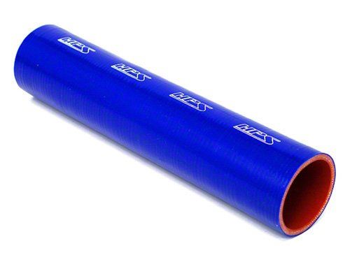 HPS 2-3/4" ID, 1 Foot Length, Silicone Straight Coupler Tube Hose, High Temp 4-ply Reinforced, Blue, 70mm ID