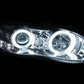 Anzo 1998-2002 Chevrolet Camaro Projector Headlights w/ Halo Chrome