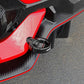 PERRIN Performance Rear Tow Hook Kit Black Honda Civic Type R 2017+ / SI 2017+ | PHP-BDY-251GBK