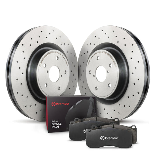 Brembo OE 2009 Porsche Boxster/11-12 Boxster/2007 Cayman/2009 Cayman/2012 Cayman Rear Disc Brake Kit KT04285