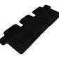 3D MAXpider 2013-2020 Nissan/Infiniti Pathfinder/QX60/JX Kagu 2nd Row Floormats - Black L1NS05821509
