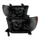 SPYDER Xtune Toyota Tundra 07-13 Projector Headlights Eliminates AFS LED Halo Smoked PRO-JH-TTUN07-CFB-BSM 9032318