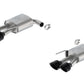 Ford Racing 2024 Mustang 5.0L Extreme Non-Active Axle-Back w/Valance - Black Tip M-5230-M5EBV