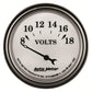 AutoMeter Gauge Voltmeter 2-1/16in. 18V Elec Old Tyme White II 1292