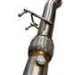 SPDZ1 3” performance downpipe 2016+ Ford Focus RS no Catted
