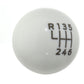 Ford Racing 15-19 Ford Mustang EcoBoost / GT w/ 6-Speed Manual Transmission Bullitt White Shift Knob M-7213-M8B
