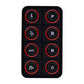 AEM EV 8 Button Keypad CAN Based Programmable Backlighting 30-8400