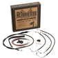 Burly Brand Gorilla Bar Control Kit 14in - Black B30-1170