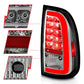 ANZO 00-06 Toyota Tundra LED Taillights w/ Light Bar Chrome Housing Clear Lens 311413
