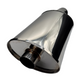 SPDZ1 World Spec 2.5 Inch Muffler Oval 2.5" Inlet 3.5" Outlet