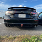 2018-2022 Honda Accord Rear V2 Diffuser With Red & Clear White Brake Light