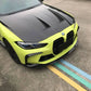 BMW 3 Series G80/G81 M3 & 4 Series G82/G83 M4 Carbon Fiber Front Hood (2019+)